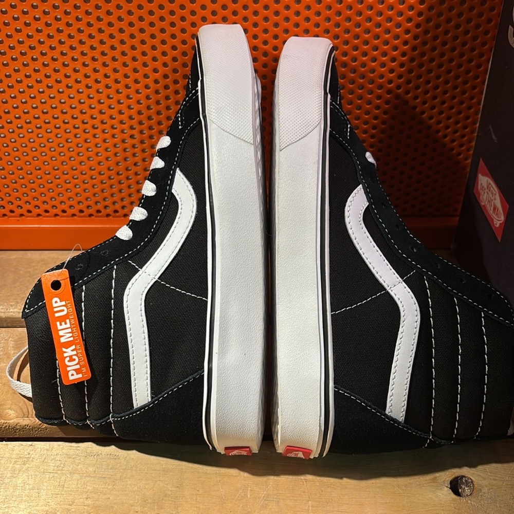 Vans Women's SK8-Hi Lite + (Suede/Canvas)Black - Picture 7 of 8